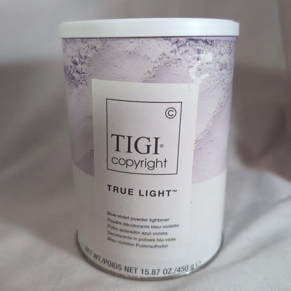 TIGI Copyright True Light Blue Violet Powder Lightener NEW 15.87 oz 450g 7 Level